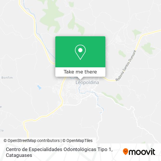 Centro de Especialidades Odontológicas Tipo 1 map