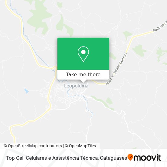 Top Cell Celulares e Assistência Técnica map