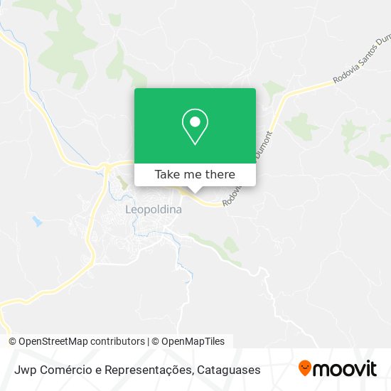 Jwp Comércio e Representações map