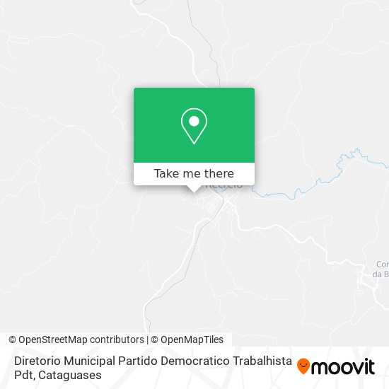 Diretorio Municipal Partido Democratico Trabalhista Pdt map