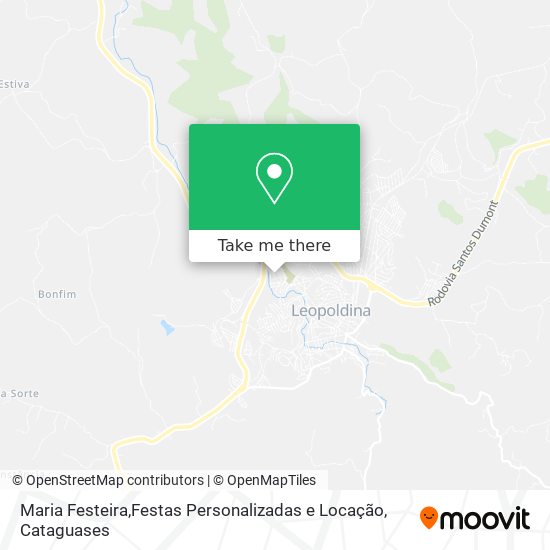 Mapa Maria Festeira,Festas Personalizadas e Locação