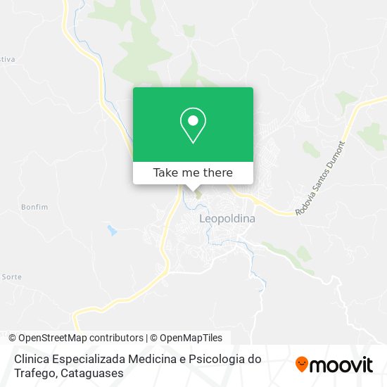 Clinica Especializada Medicina e Psicologia do Trafego map