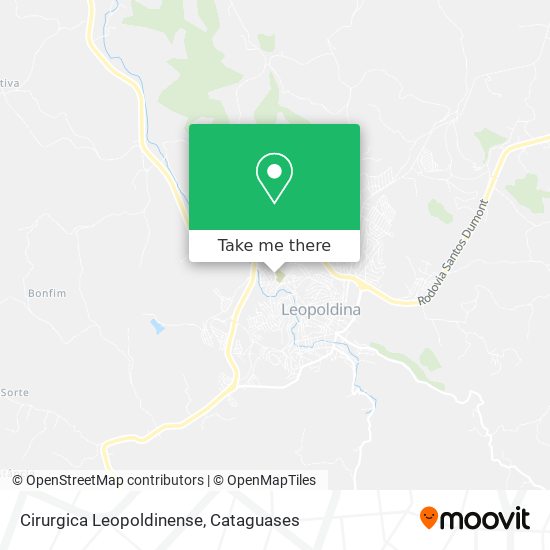 Cirurgica Leopoldinense map