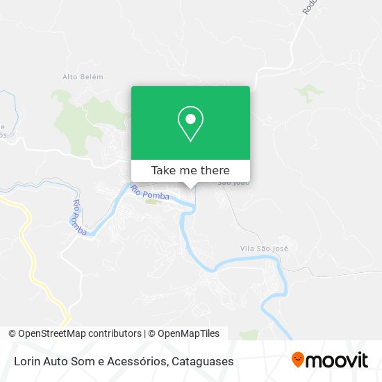 Mapa Lorin Auto Som e Acessórios