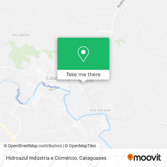 Hidroazul Indústria e Comércio map