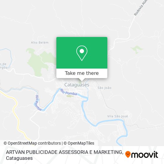 ARTVAN PUBLICIDADE ASSESSORIA E MARKETING map