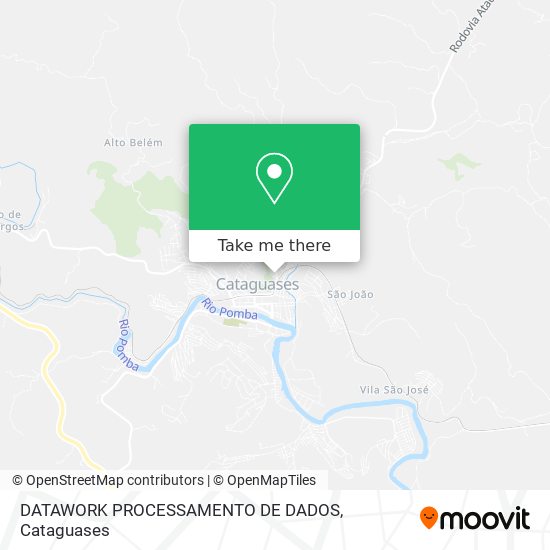 Mapa DATAWORK PROCESSAMENTO DE DADOS