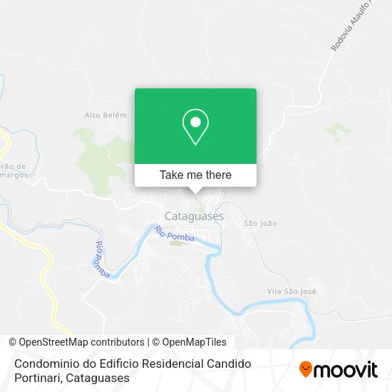 Condominio do Edificio Residencial Candido Portinari map