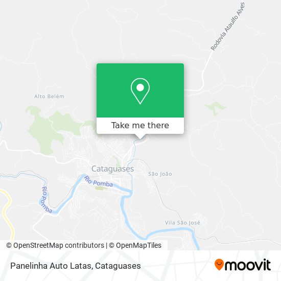 Panelinha Auto Latas map