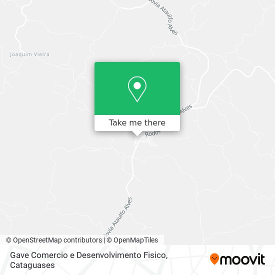 Gave Comercio e Desenvolvimento Fisico map