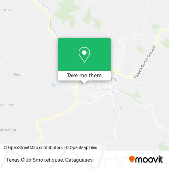 Texas Club Smokehouse map