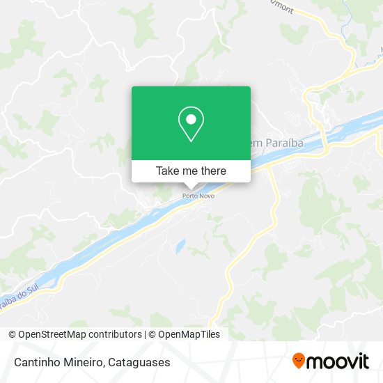 Cantinho Mineiro map