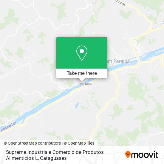 Supreme Industria e Comercio de Produtos Alimenticios L map