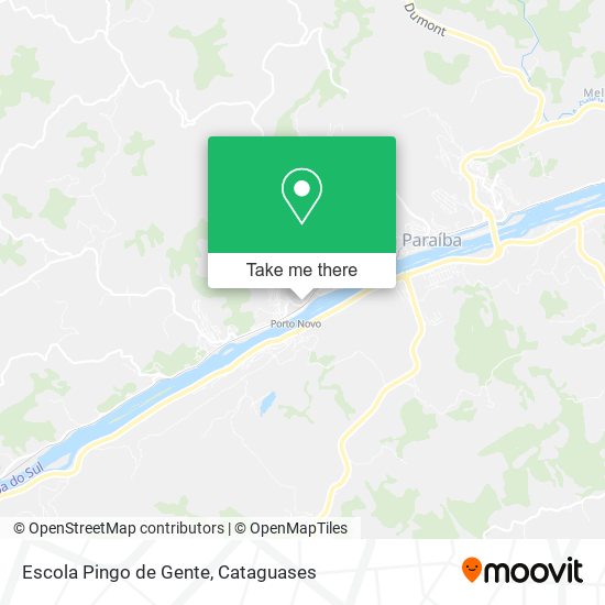 Mapa Escola Pingo de Gente