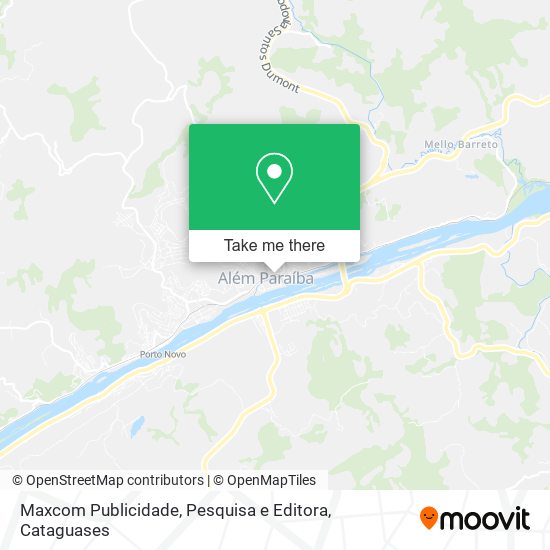 Mapa Maxcom Publicidade, Pesquisa e Editora