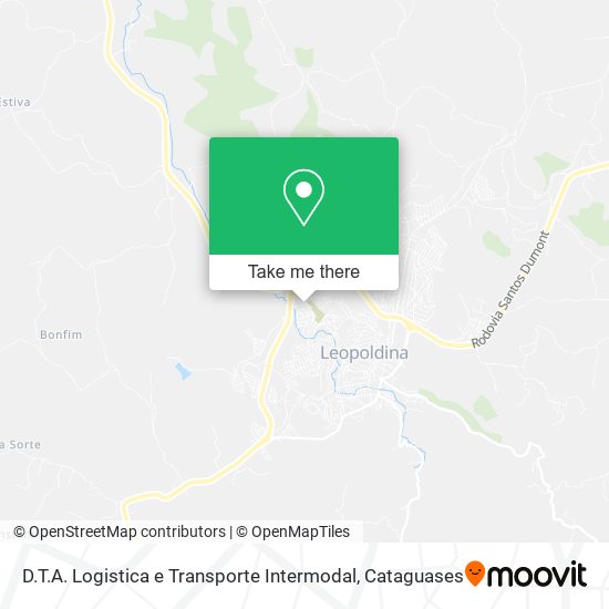 Mapa D.T.A. Logistica e Transporte Intermodal