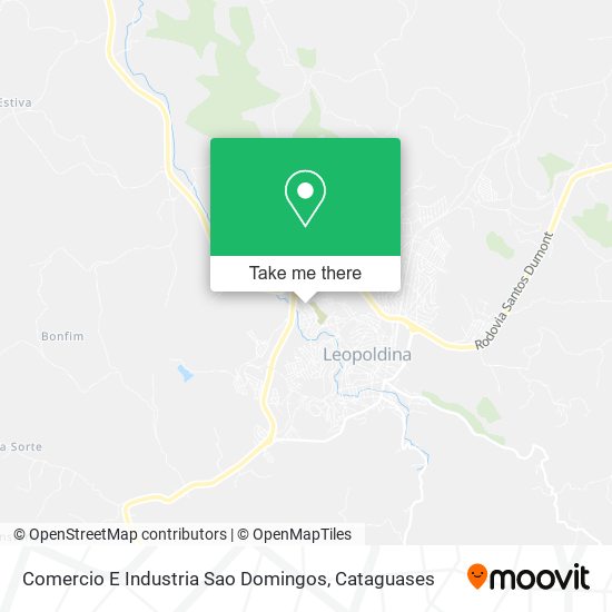 Comercio E Industria Sao Domingos map