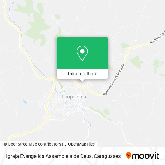 Mapa Igreja Evangelica Assembleia de Deus