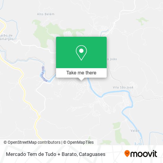 Mercado Tem de Tudo + Barato map