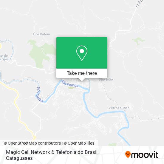 Mapa Magic Cell Network & Telefonia do Brasil