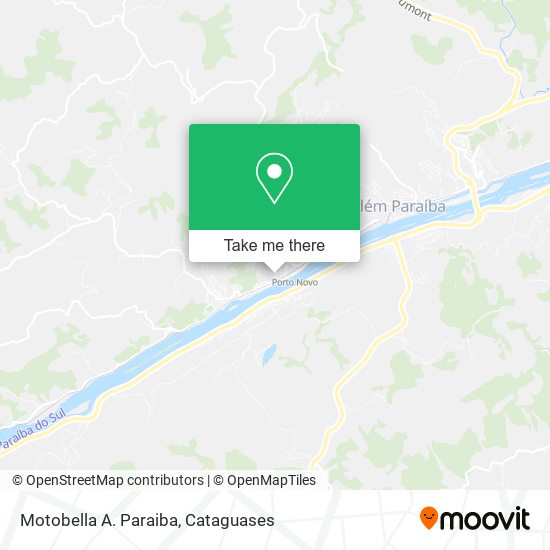 Motobella A. Paraiba map