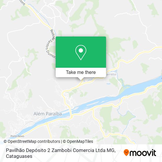 Pavilhão Depósito 2 Zambobi Comercia Ltda MG map