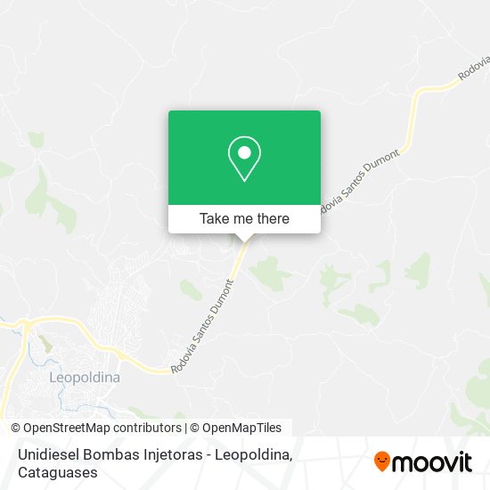 Unidiesel Bombas Injetoras - Leopoldina map