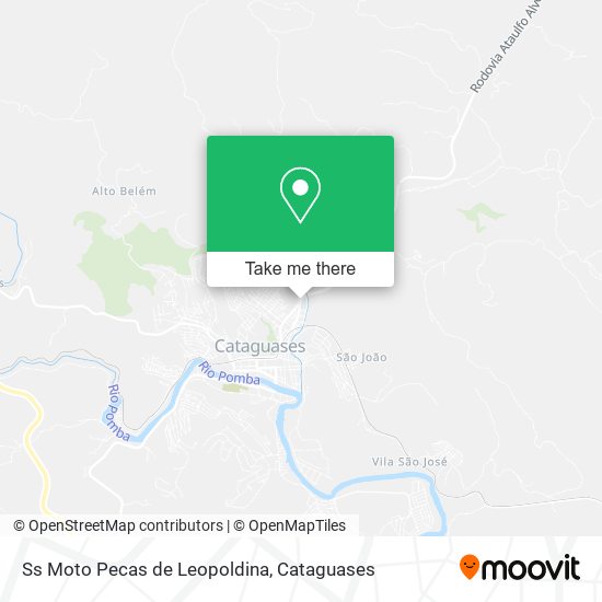 Mapa Ss Moto Pecas de Leopoldina