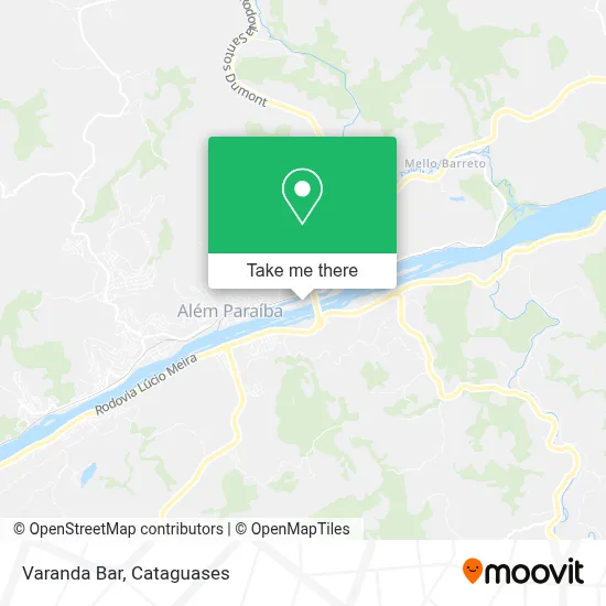 Varanda Bar map