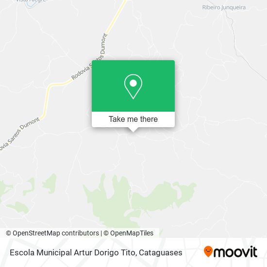 Mapa Escola Municipal Artur Dorigo Tito