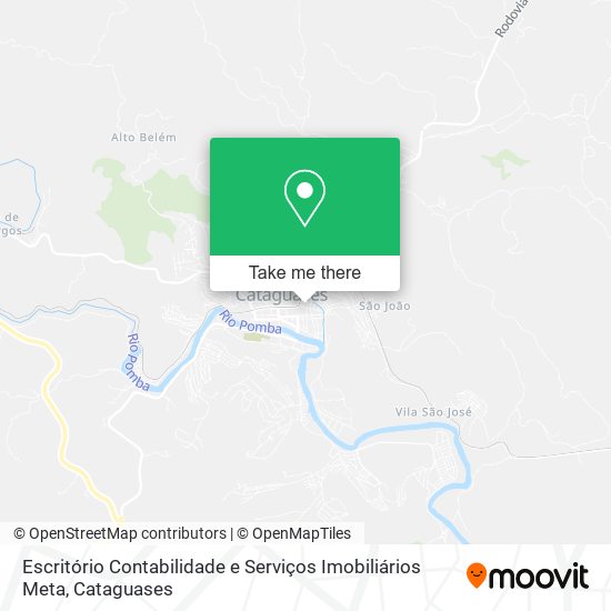 Mapa Escritório Contabilidade e Serviços Imobiliários Meta