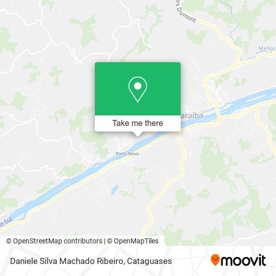 Daniele Silva Machado Ribeiro map