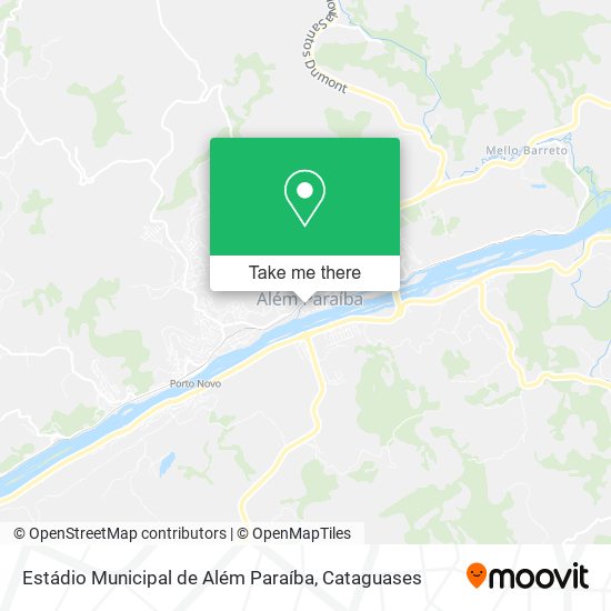 Estádio Municipal de Além Paraíba map