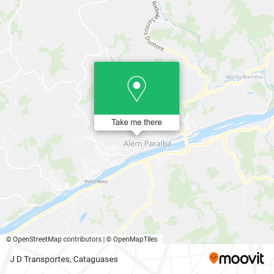 J D Transportes map