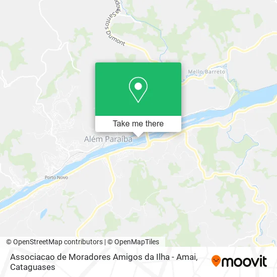 Associacao de Moradores Amigos da Ilha - Amai map