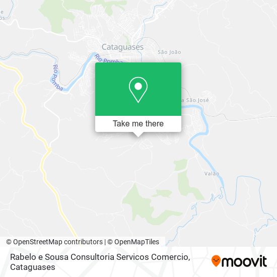 Mapa Rabelo e Sousa Consultoria Servicos Comercio