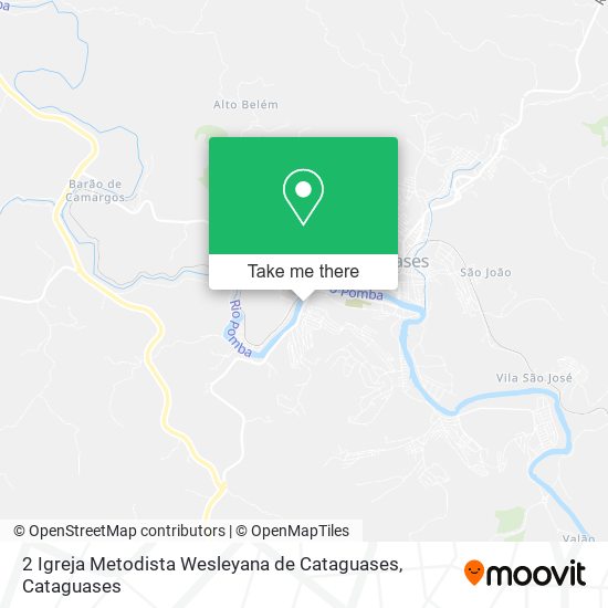 2 Igreja Metodista Wesleyana de Cataguases map