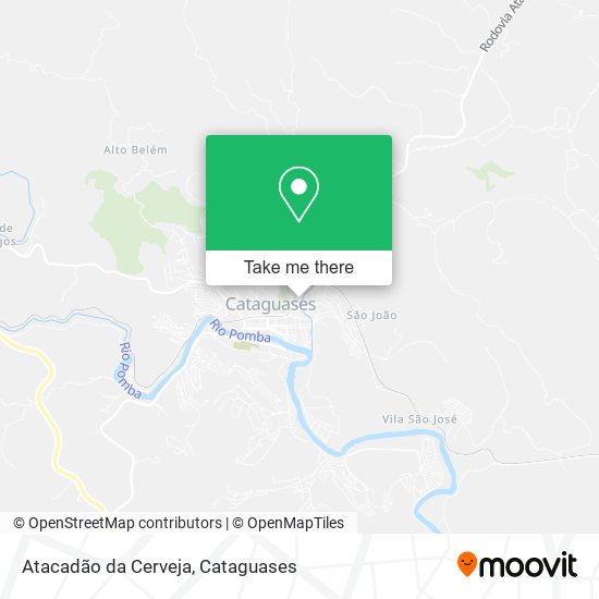 Atacadão da Cerveja map