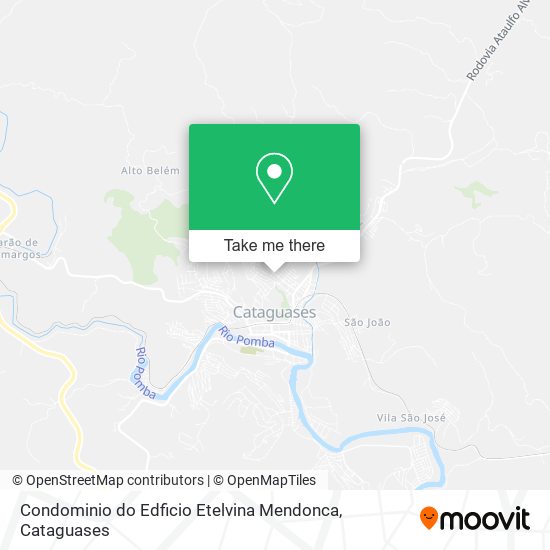 Mapa Condominio do Edficio Etelvina Mendonca