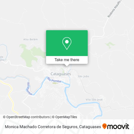 Monica Machado Corretora de Seguros map