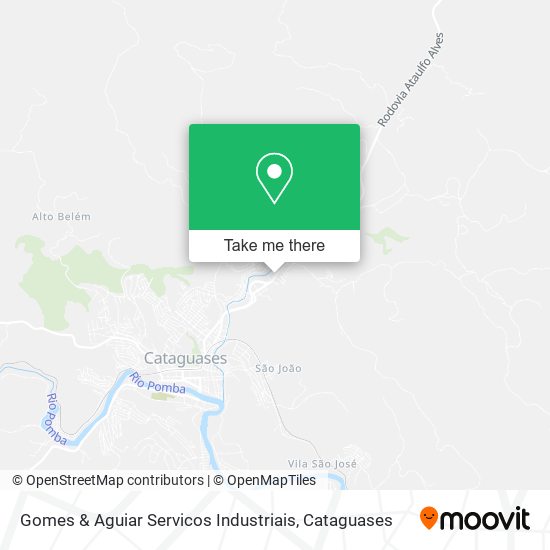 Mapa Gomes & Aguiar Servicos Industriais