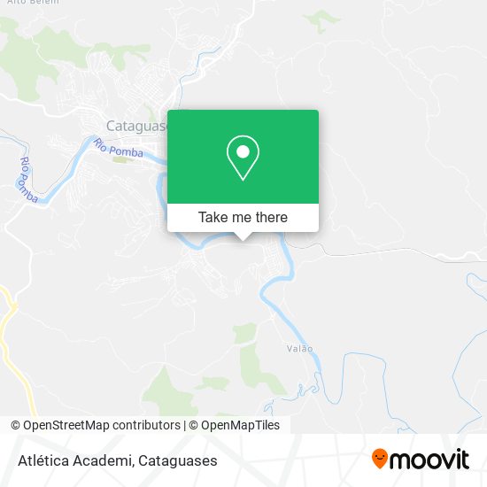 Atlética Academi map