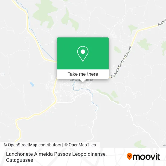 Lanchonete Almeida Passos Leopoldinense map