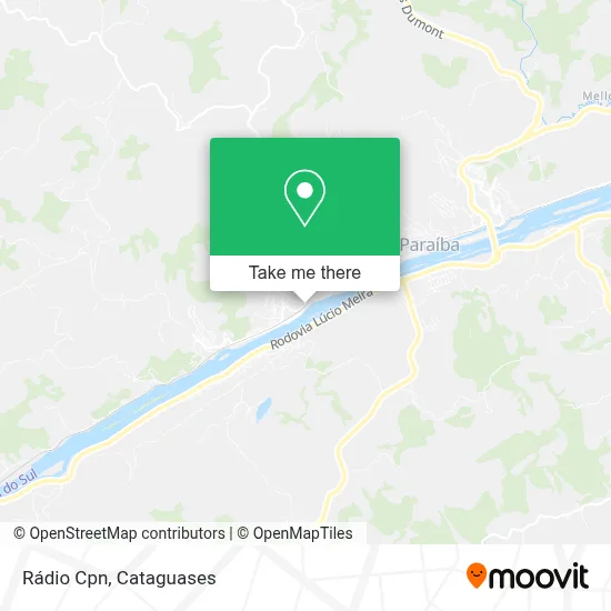 Rádio Cpn map