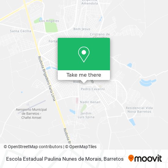Escola Estadual Paulina Nunes de Morais map