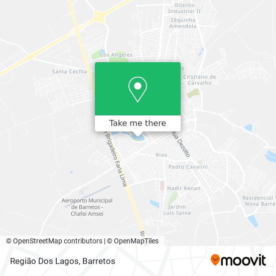 Região Dos Lagos map