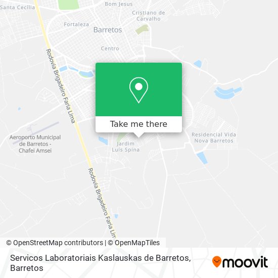 Servicos Laboratoriais Kaslauskas de Barretos map