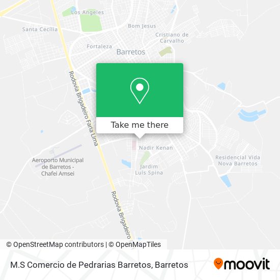 M.S Comercio de Pedrarias Barretos map