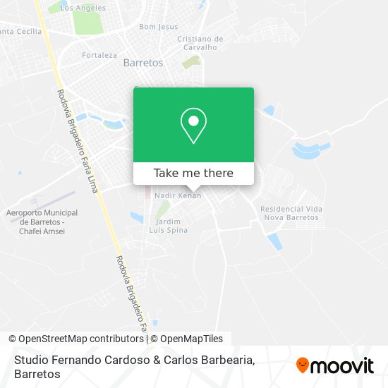 Studio Fernando Cardoso & Carlos Barbearia map