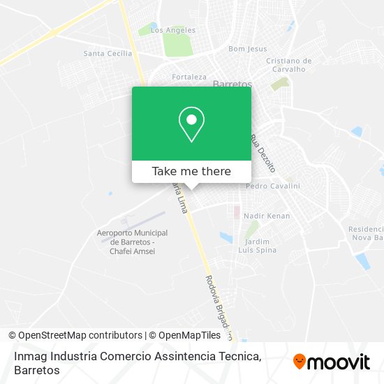 Inmag Industria Comercio Assintencia Tecnica map